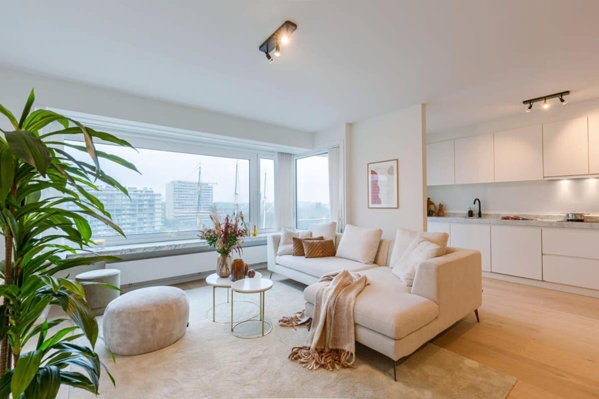 Huswell - Luminous Family Apartment With Magnificent View Остенде Екстер'єр фото