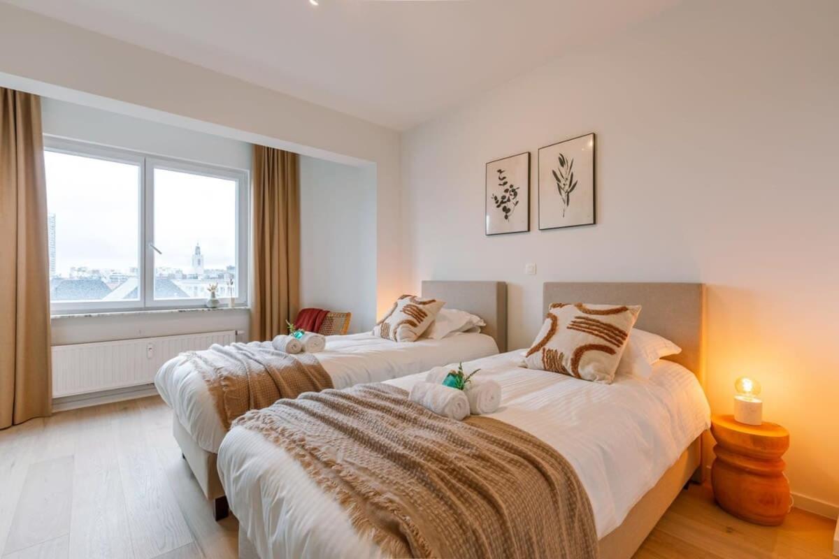 Huswell - Luminous Family Apartment With Magnificent View Остенде Екстер'єр фото